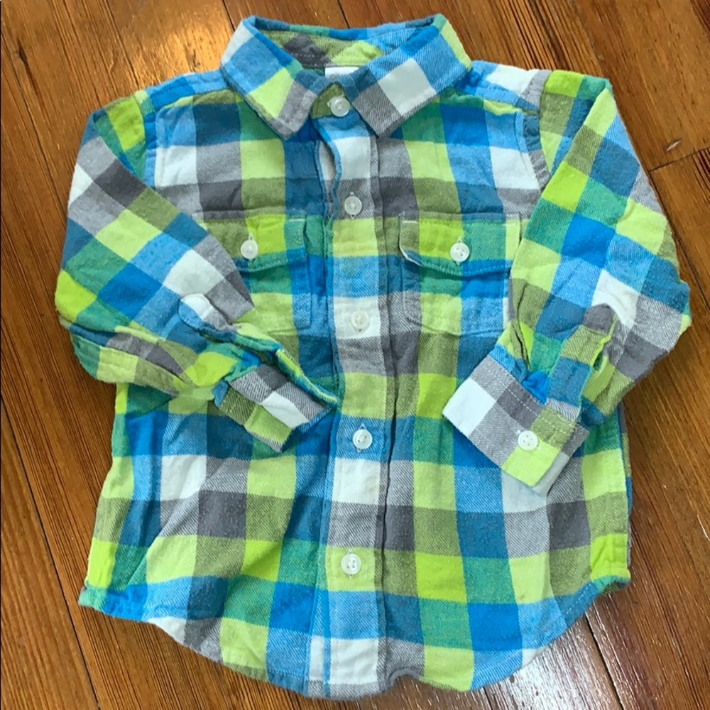 Gymboree boys flannel shirt